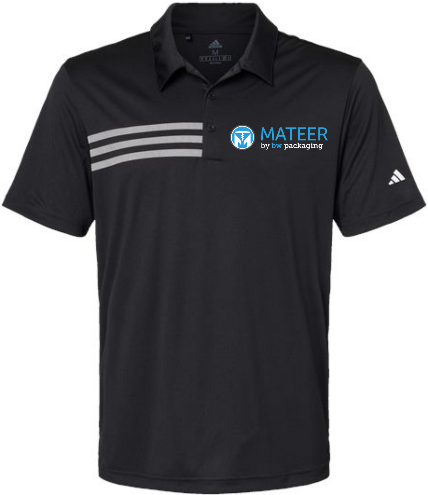 Adidas 3 Stripes Chest Polo - A324