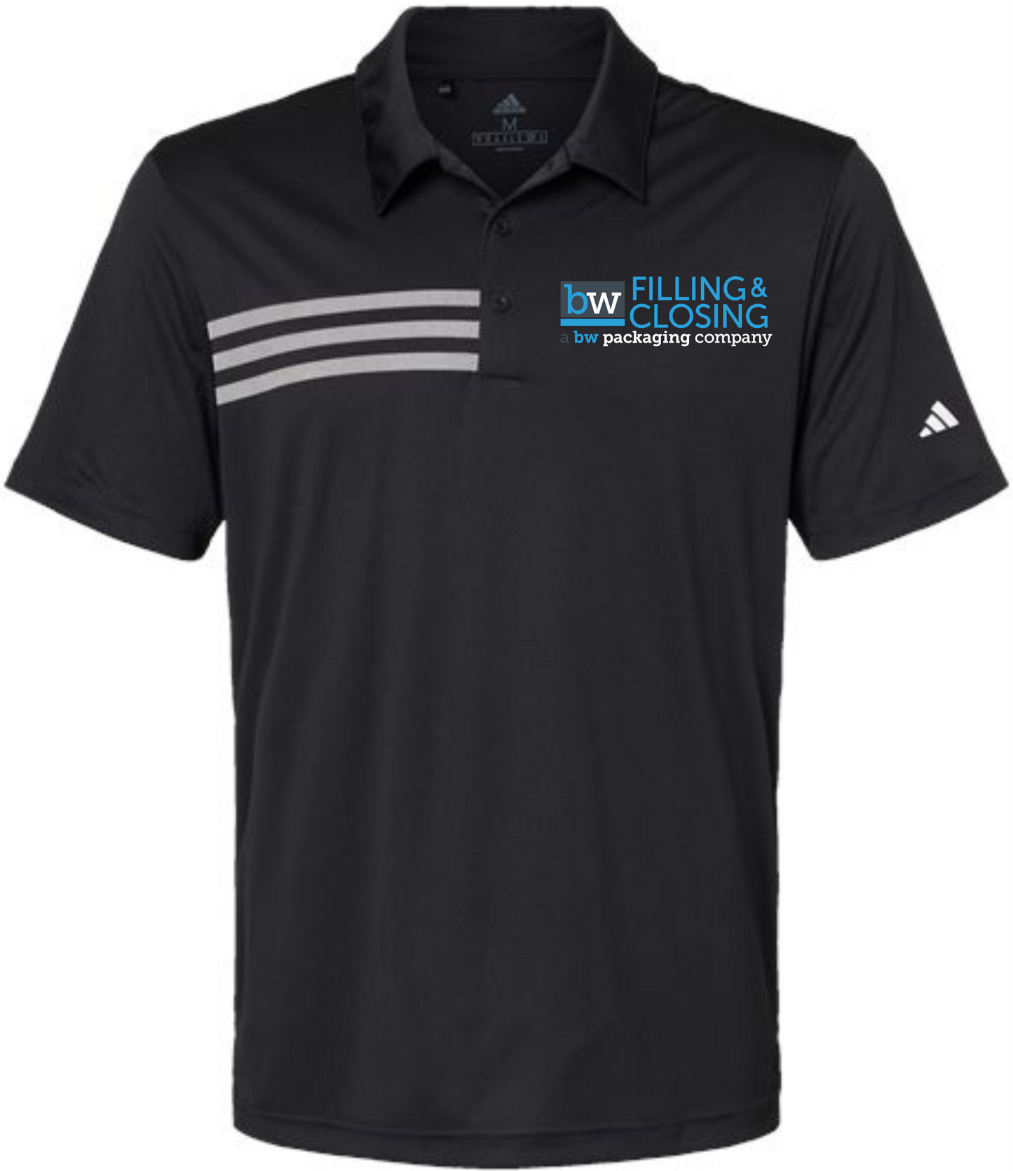 Adidas 3 Stripes Chest Polo - A324