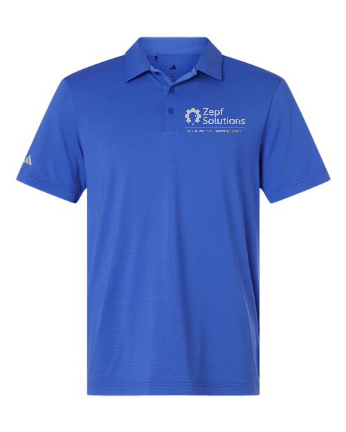 Adidas Textured Stripe Polo - A704