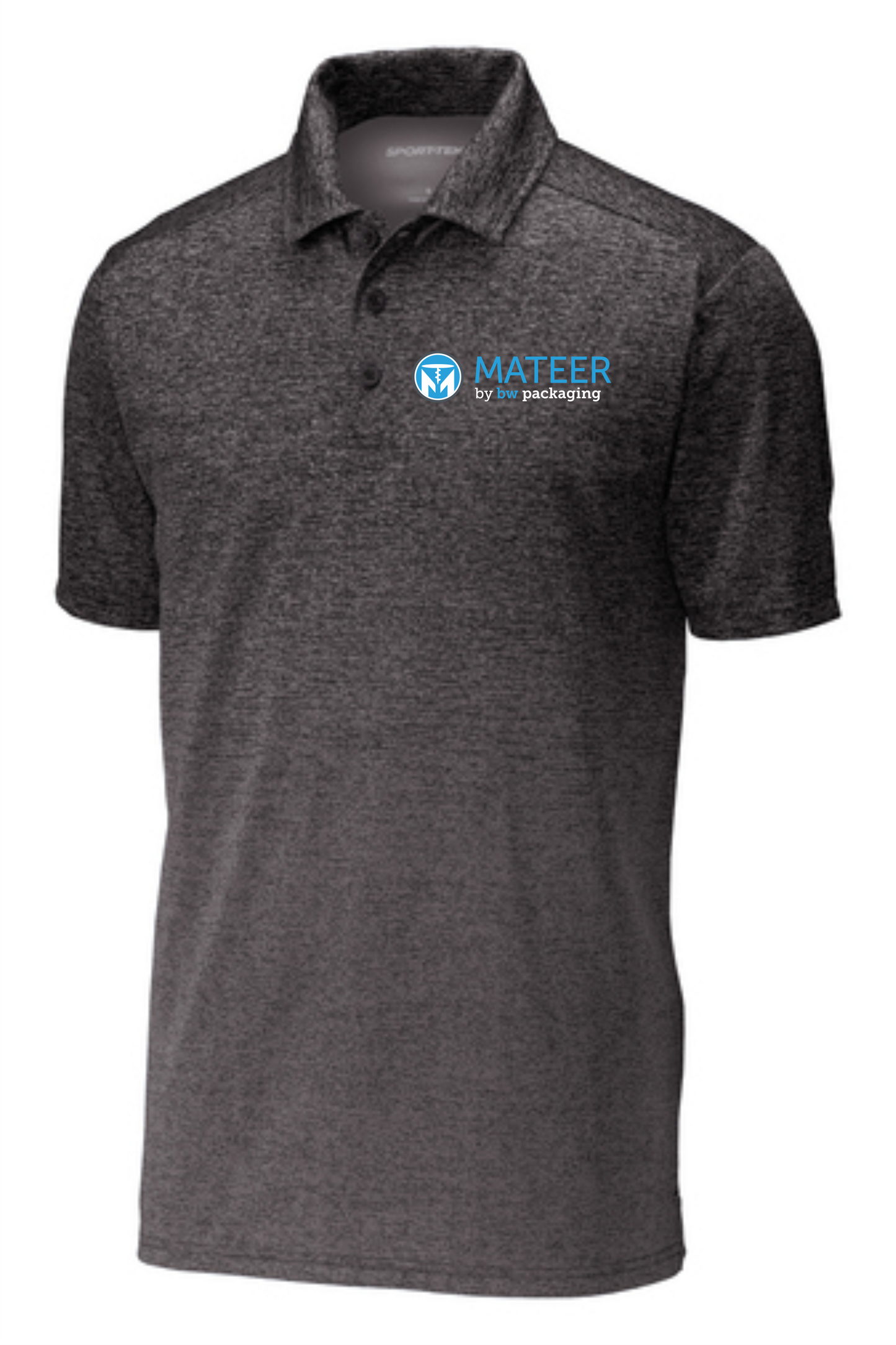 ST671 Sport-Tek ® Ombre Heather Polo