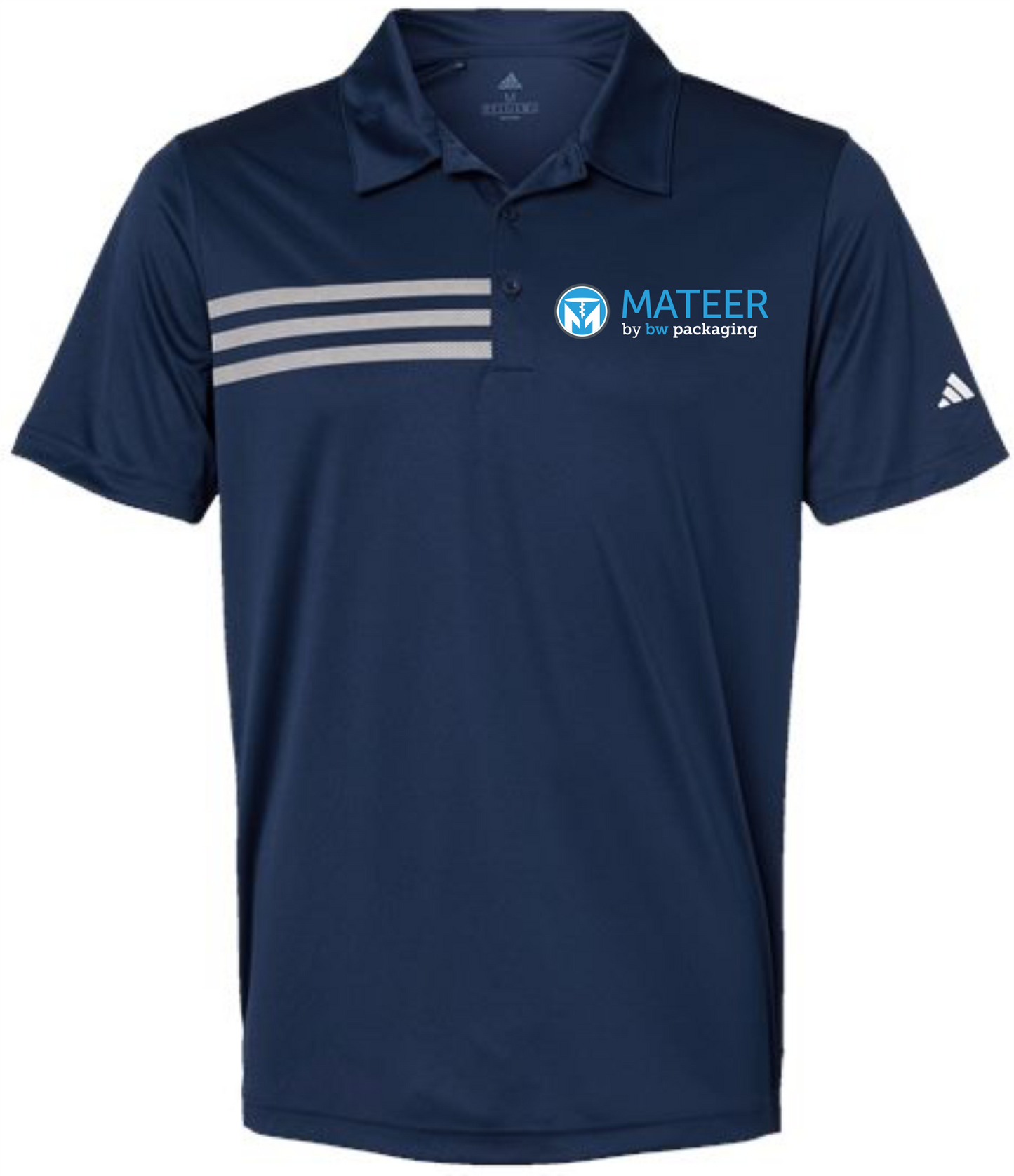 Adidas 3 Stripes Chest Polo - A324