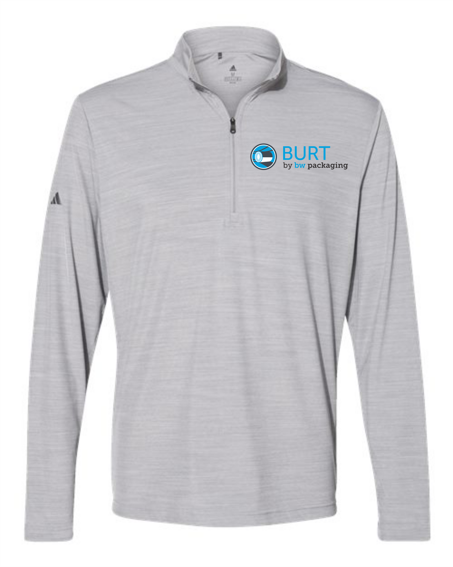 Lightweight Mélange Quarter-Zip Pullover - A475