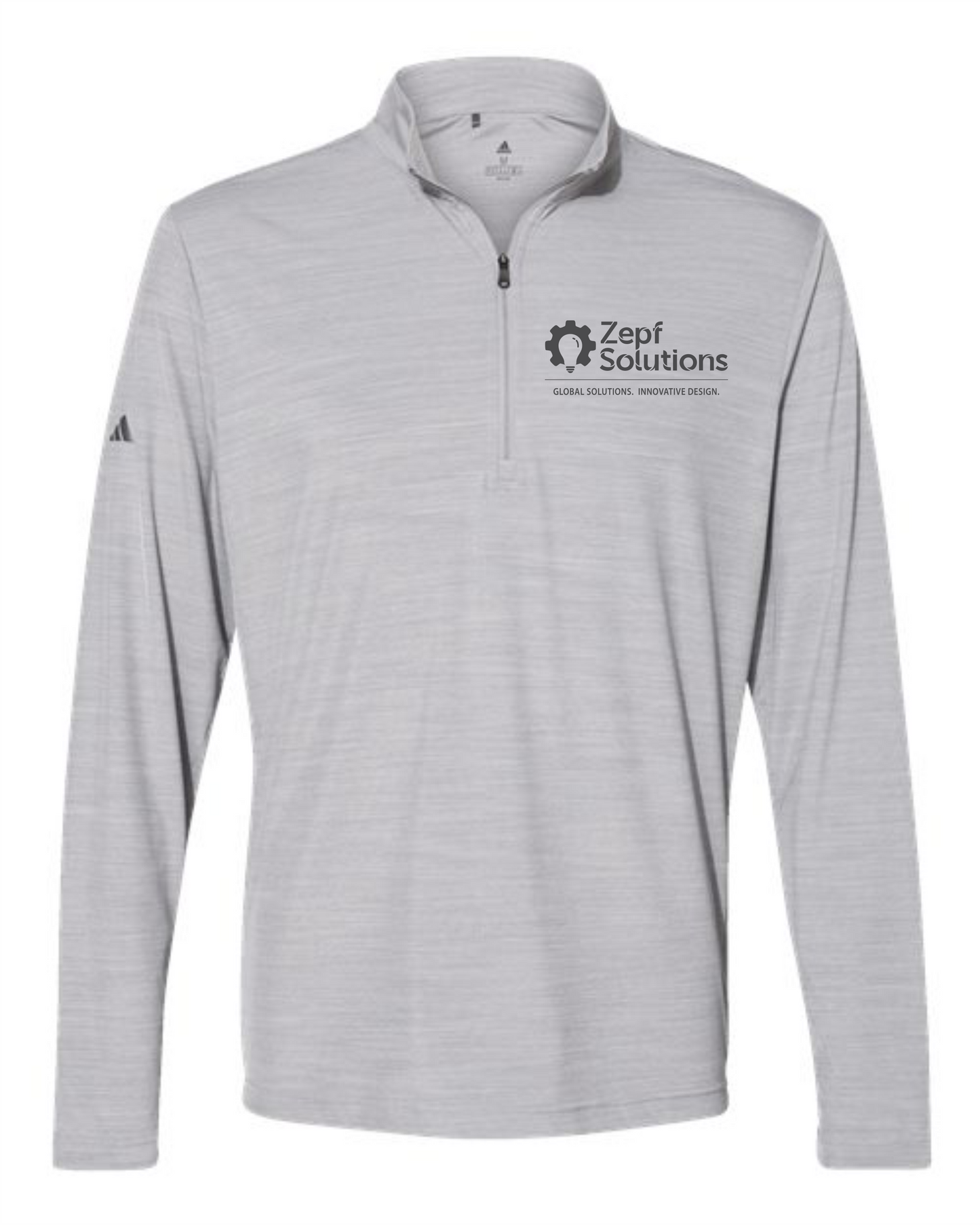 Lightweight Mélange Quarter-Zip Pullover - A475