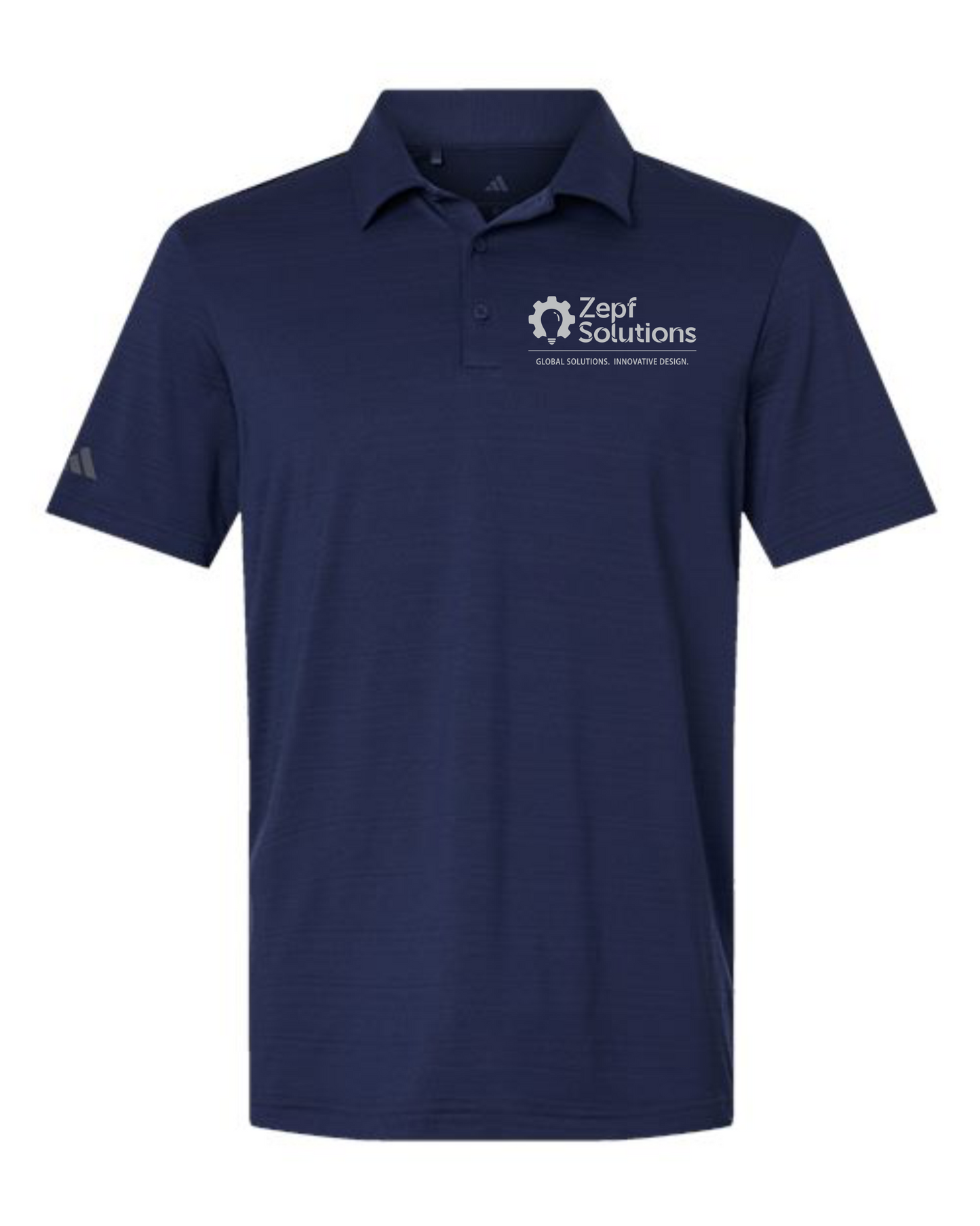 Adidas Textured Stripe Polo - A704