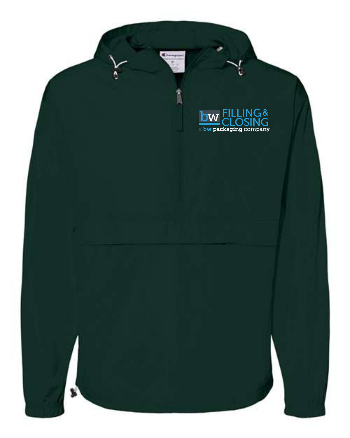 Champion - Hooded Packable Quarter-Zip Jacket - CO200