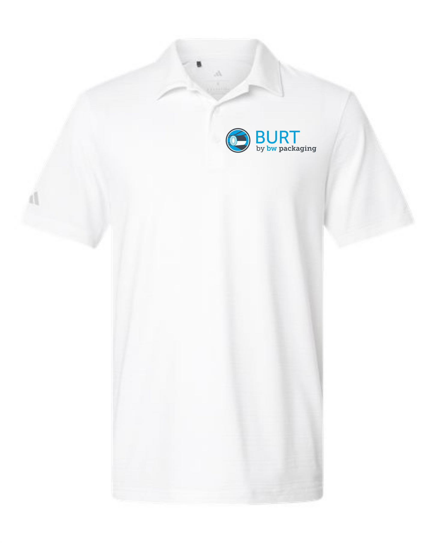 Adidas Textured Stripe Polo - A704