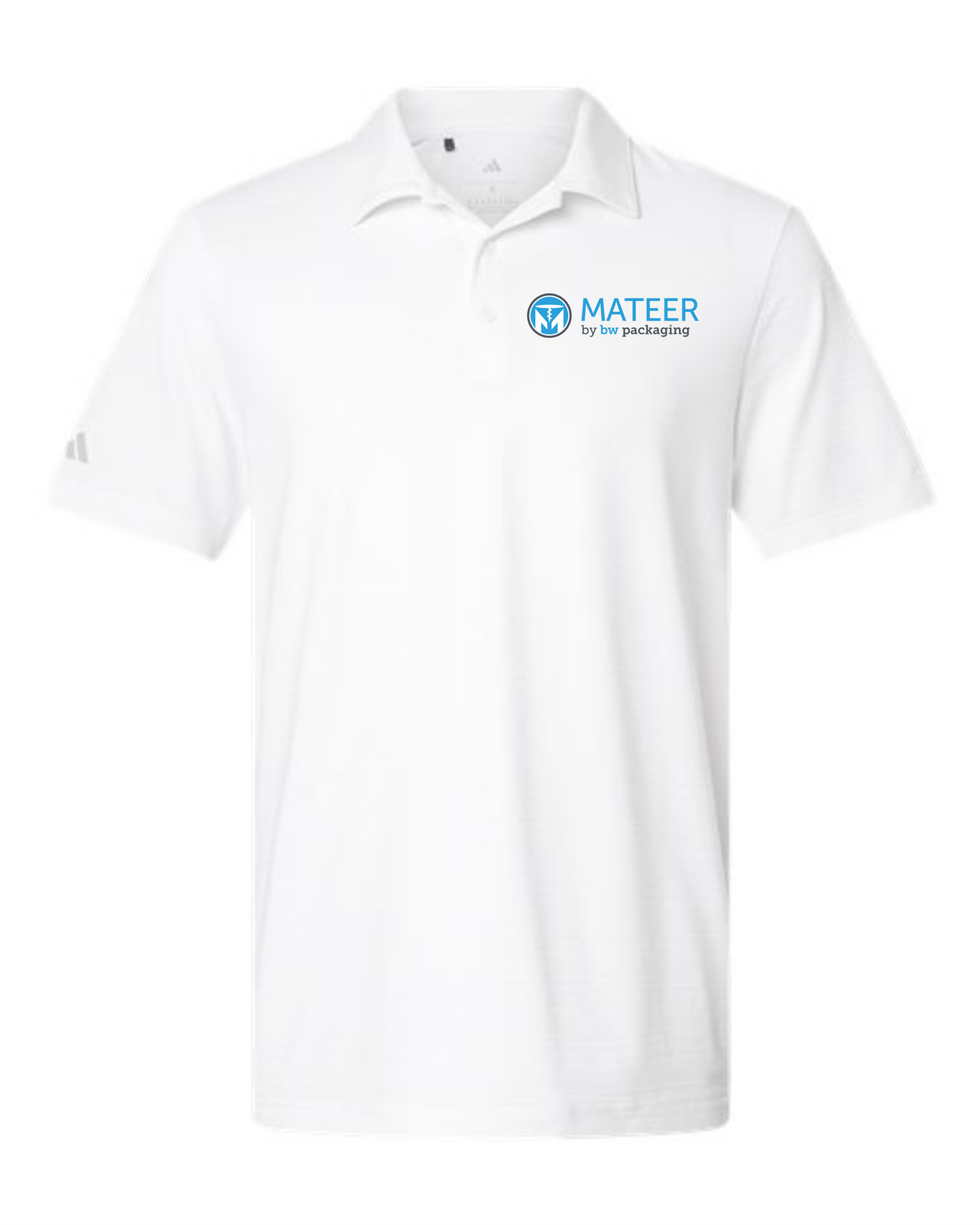 Adidas Textured Stripe Polo - A704