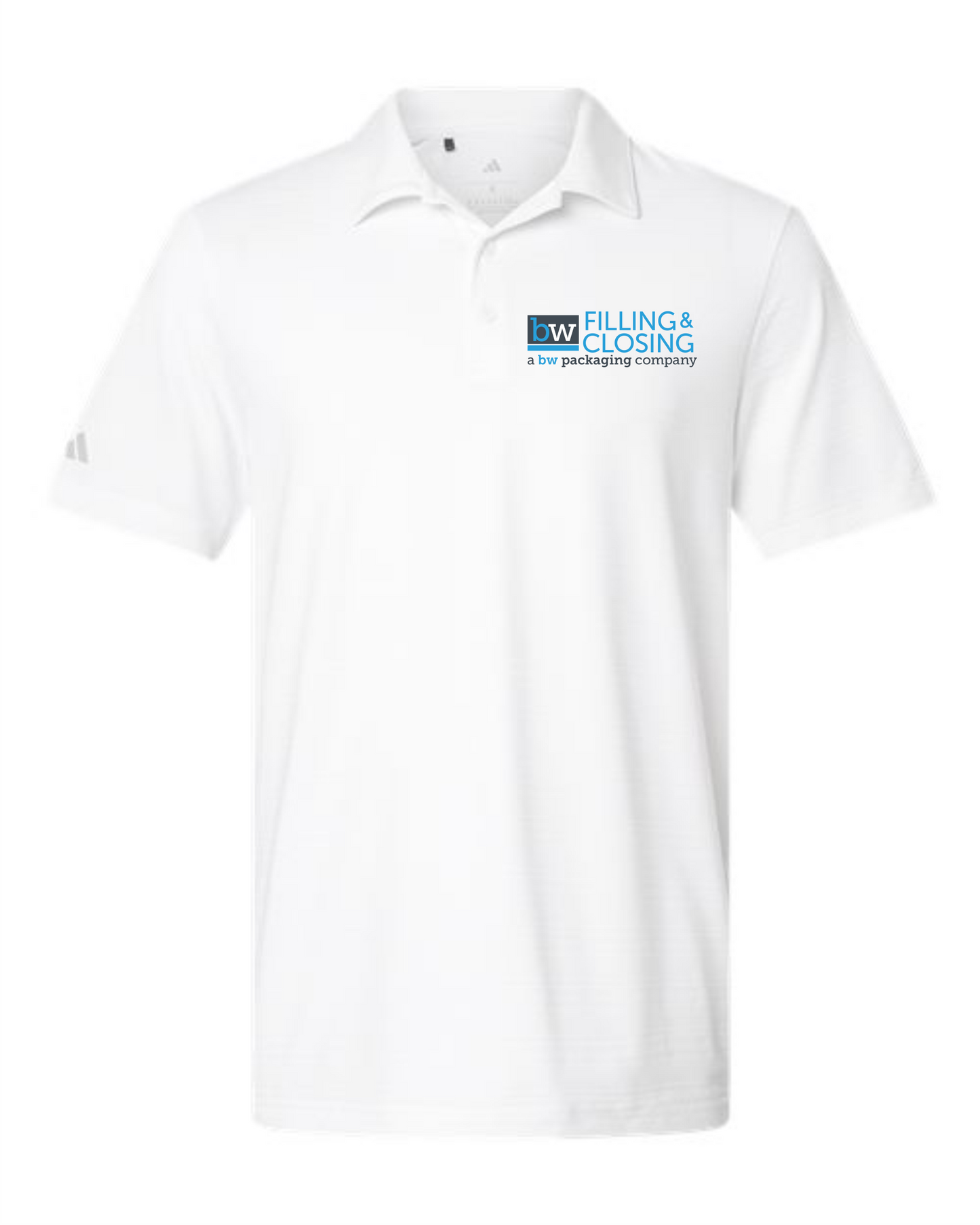 Adidas Textured Stripe Polo - A704