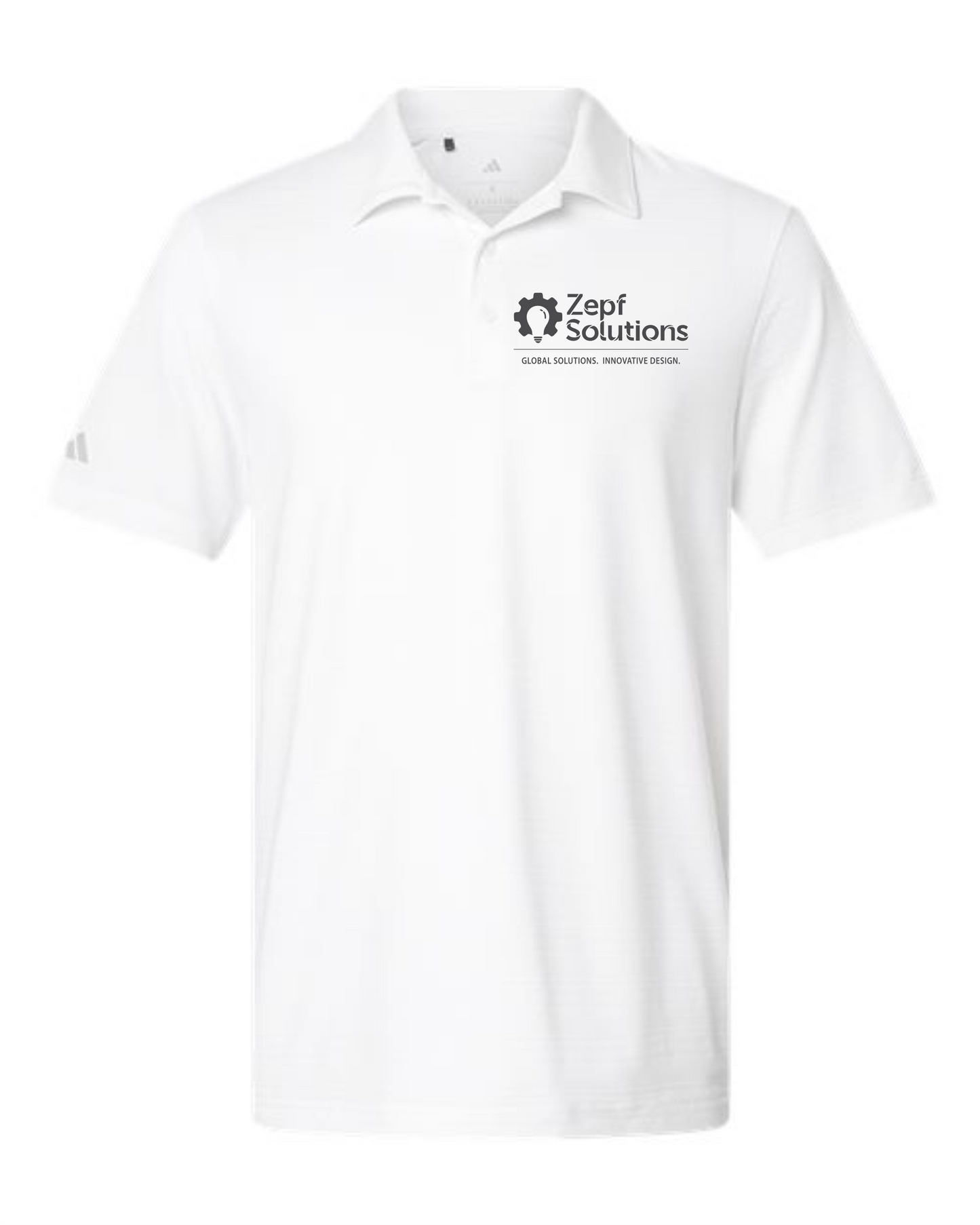 Adidas Textured Stripe Polo - A704