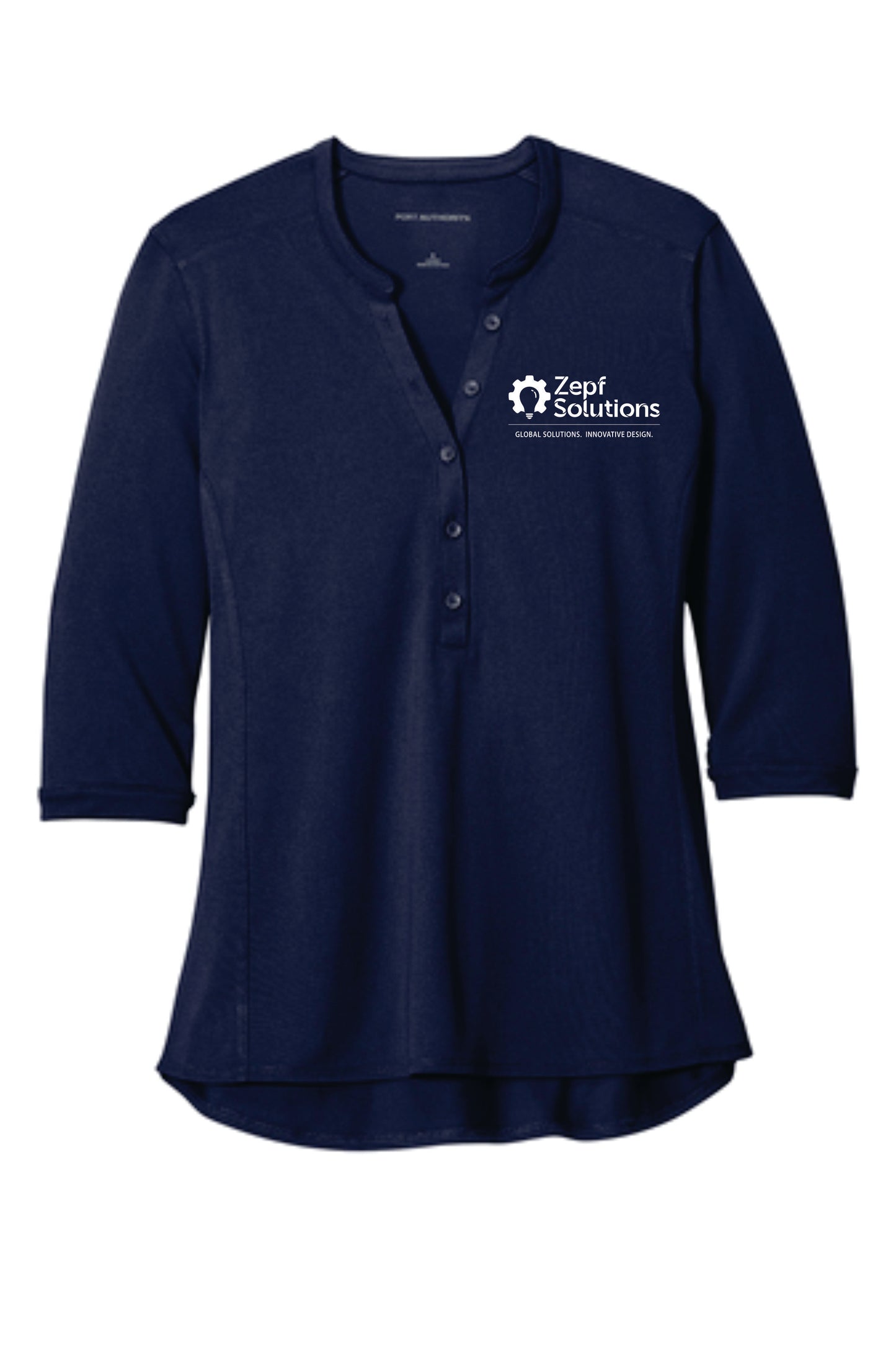 LK750 Port Authority ® Ladies UV Choice Pique Henley