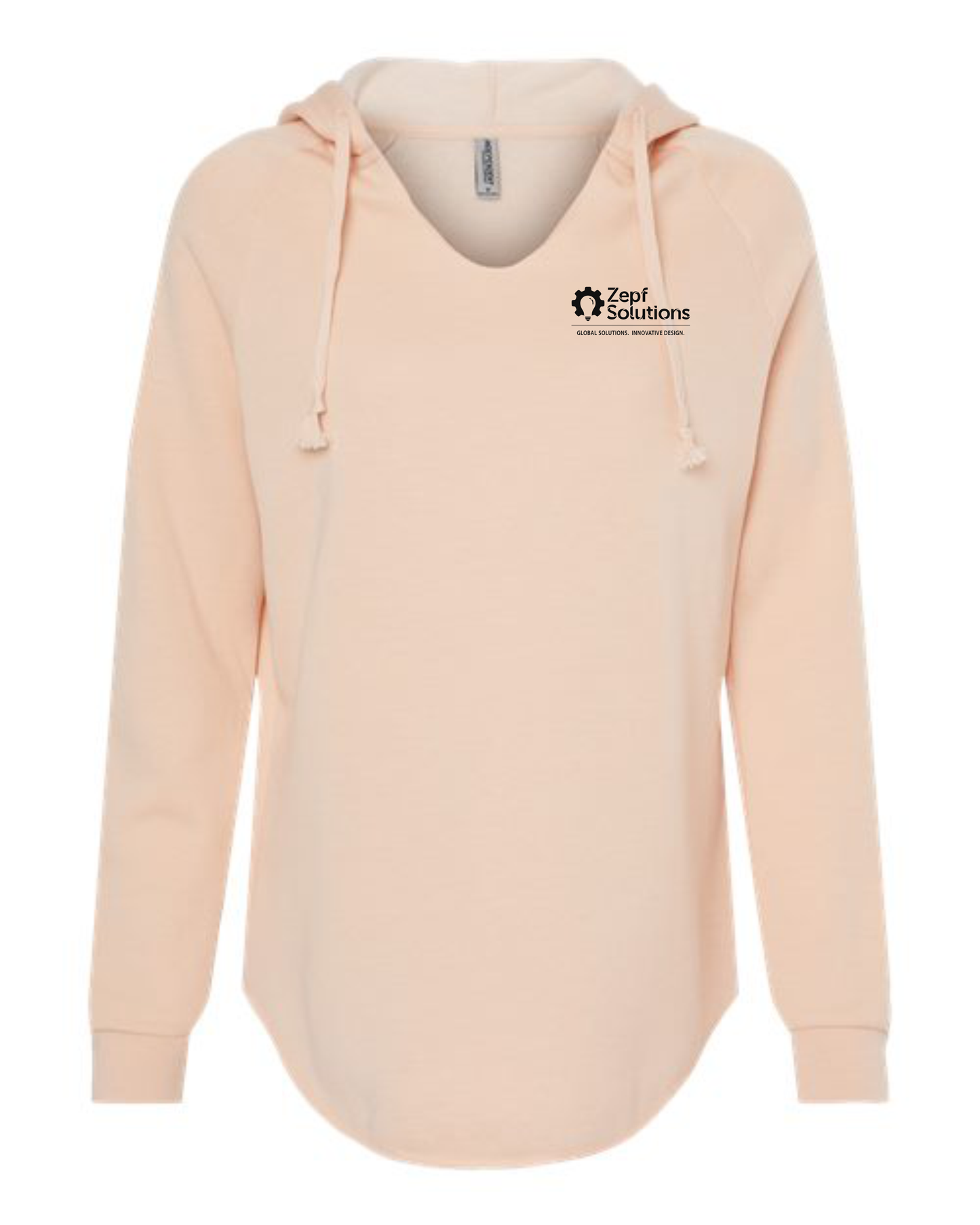 Women’s Lightweight California Wave Wash Hooded Sweatshirt - PRM2500
