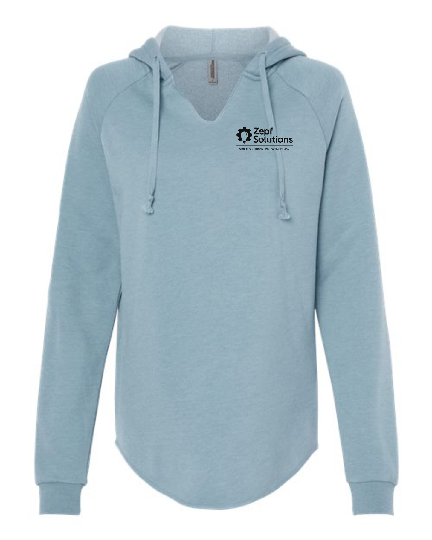 Women’s Lightweight California Wave Wash Hooded Sweatshirt - PRM2500