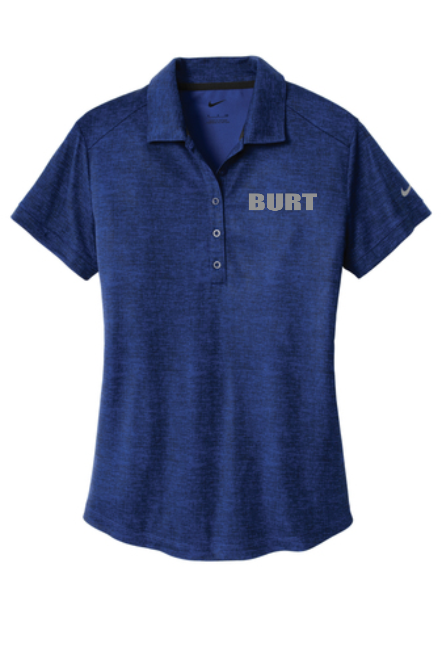 838961 Nike Ladies Dri-FIT Crosshatch Polo
