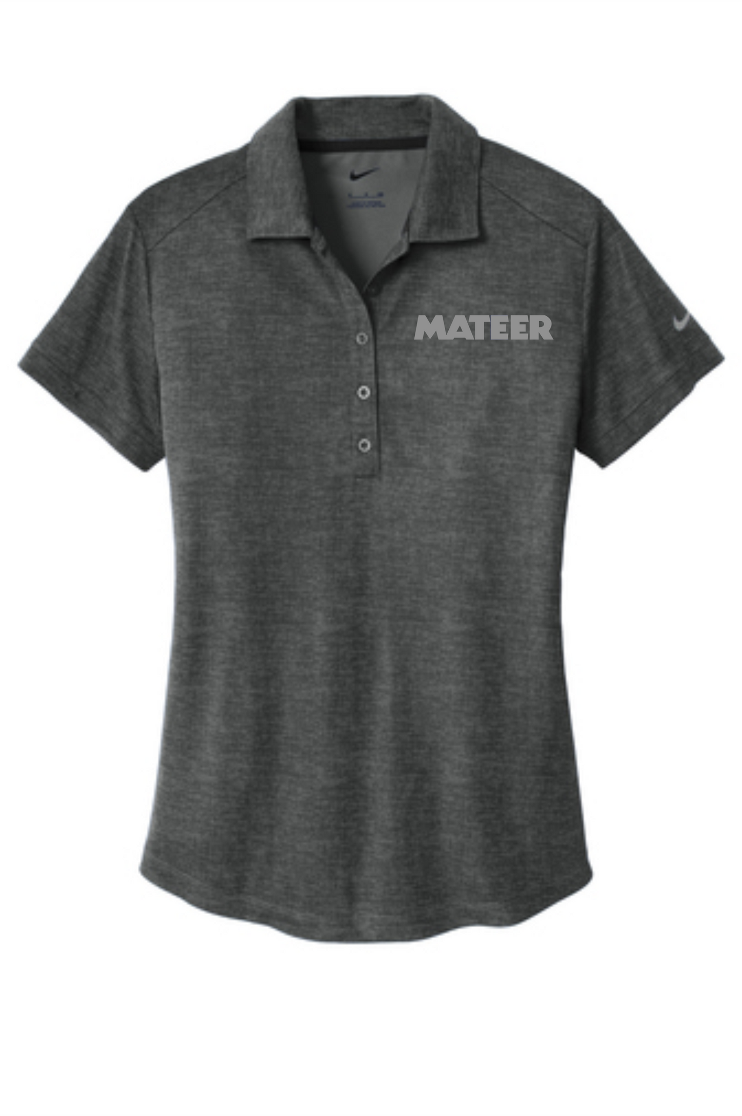 838961 Nike Ladies Dri-FIT Crosshatch Polo