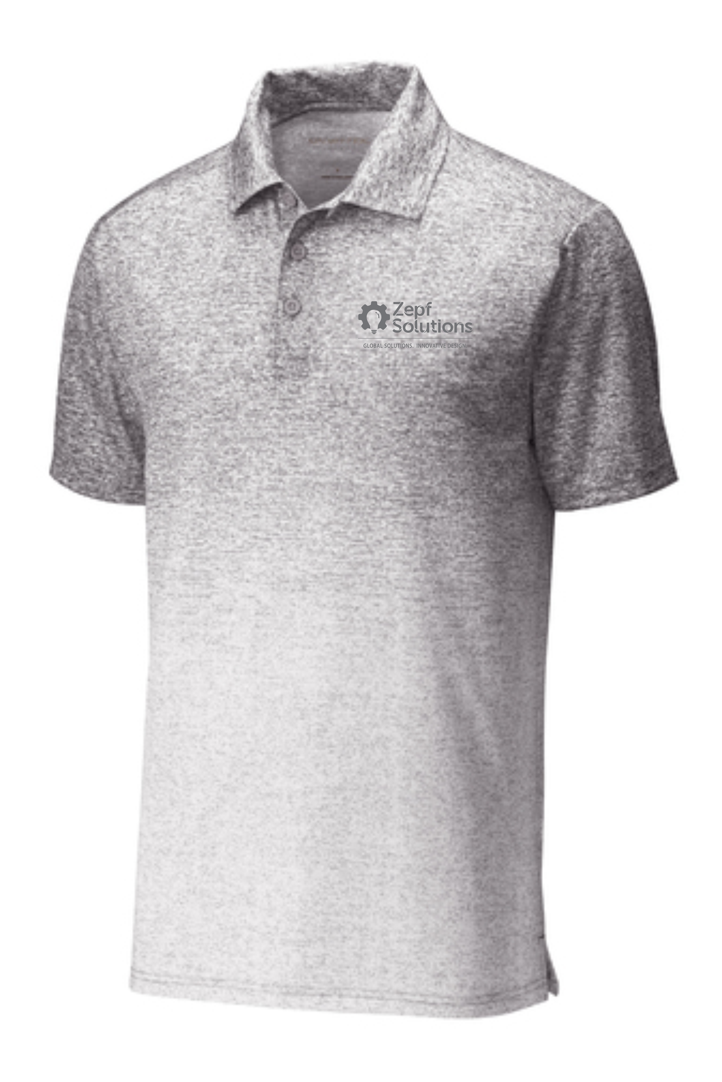 ST671 Sport-Tek ® Ombre Heather Polo