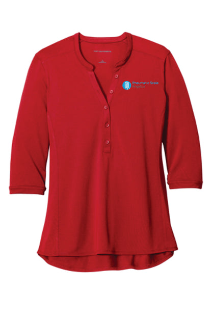 LK750 Port Authority ® Ladies UV Choice Pique Henley