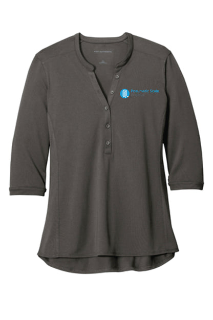 LK750 Port Authority ® Ladies UV Choice Pique Henley
