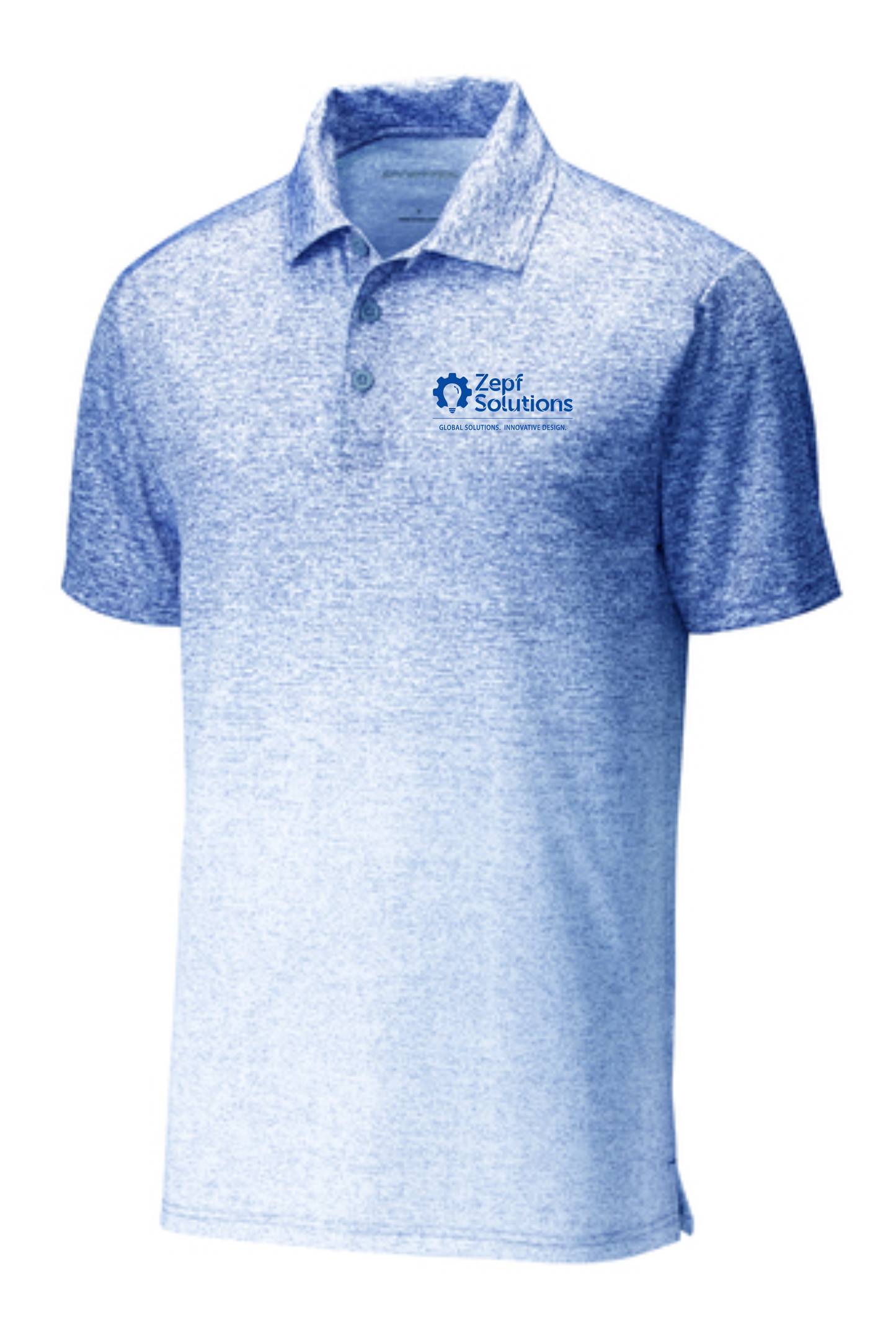 ST671 Sport-Tek ® Ombre Heather Polo