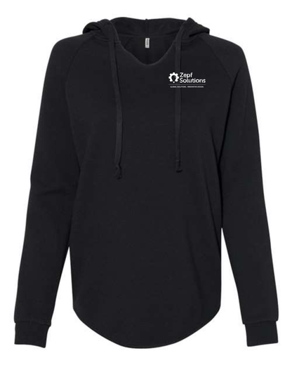 Women’s Lightweight California Wave Wash Hooded Sweatshirt - PRM2500