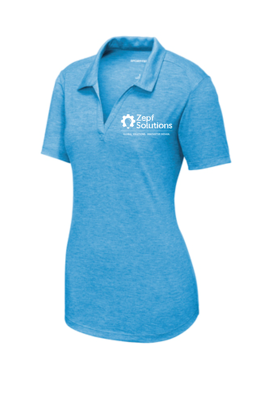 LST405 Sport-Tek ® Ladies PosiCharge ® Tri-Blend Wicking Polo